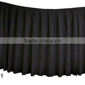 polyester table skirt