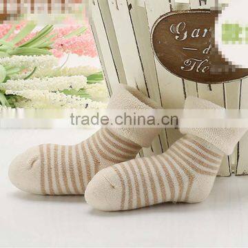 Wholesale Korean Style Organic Cotton Baby Socks High Quality Thick Warm Baby Winter Socks photo-3