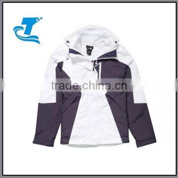 Hottset Women 3 in 1 Waterproof Windproof Hoodie Jacket