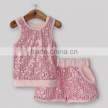 Boutique Soft Baby Clothes Girls Summer Outfits Kids Floral Patterns Top And Yellow Cute Bloomers Children Set photo-4