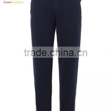 Men's 100% Cashmere Knitted Pants photo-2