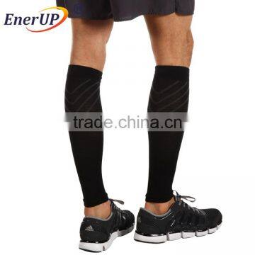 copper nylon infused shin compression support calf leg sleeve