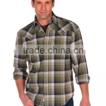 Military long sleeve shirt, mens thick flannel shirt custom