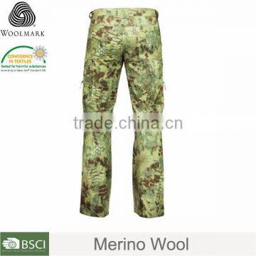 China Supplier Men Casual Wear Merino Wool Camo Pants,waterproof Windproof Hiking Pants photo-2