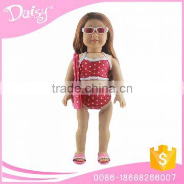 Wholesale 18 Inch Red Dot American Girl Doll Swimming Suit photo-3