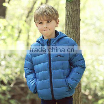 Newest design Kids Winter light feather down coat/Child warm outdoor jackets