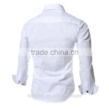 Hot Sale Africa Market Special Pattern 4 Colors Long Sleeve Slim Fit t Shirt for Men photo-5