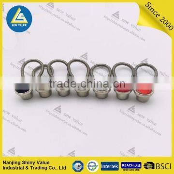 Different Sizes Custom Packing Cheap Metal Collar Extenders for Shirts With Crystal on the Surface photo-4