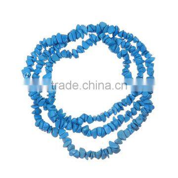 Turquoise Gemstone Loose Beads Irregular Blue photo-3