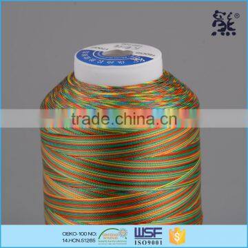 OEM High Tenacity Multicolor Polyester Sewing Thread photo-5