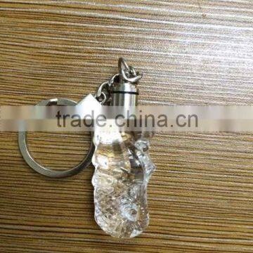 Crystal Singapore Merlion Model With LED Keychain For Souvenirs Gifts KJJ-02 photo-2