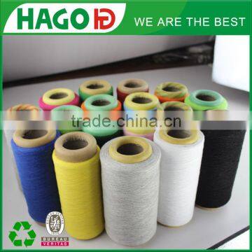 high quality ecru recycled cotton fabric yarn for knitting and weaving in stock