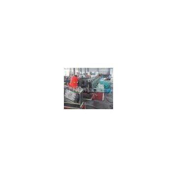 40Cr Z Purlin Roll Forming Machines , 380V Hydraulic Pressure Cutting
