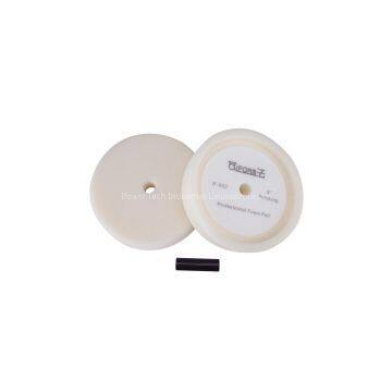 Ifoam high density 8 inch white concave design polishing foam pad & cutting foam pad for car rotary polisher turtle Material