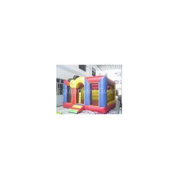 Football Commercial Inflatable Bouncers , Inflatable Indoor Bounce House