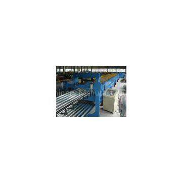 Profiled Steel Sheet Floor Decking Panel Roll Forming Machine Feeding Width 1220mm