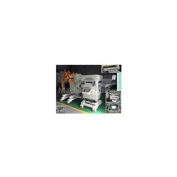 Power Press Hydraulic Decoiler Straightener Feeder With 3.75 Kw Servo Feeding Motor
