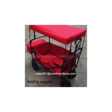 Collapsible Folding Wagon Garden Cart