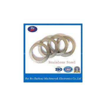 China Manufacture DIN9250 Double side knurl lock washer/washers with ISO