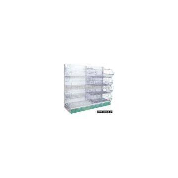 Mesh Back Plate Supermarket Shelf