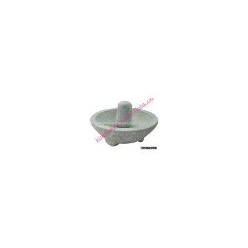 MARBLE MORTAR AND PESTLE 1