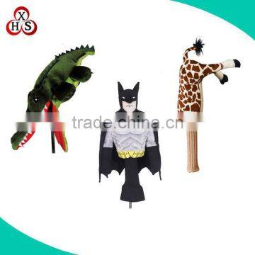 high quality OEM design plush golf iron head cover golf club head cover