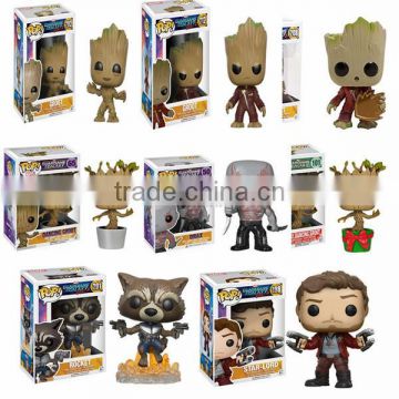 Guardians of the GalaxyII POP figure,VINYL POP doll toys,marvel Guardians of the Galaxy PVC figure