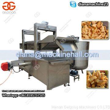 Continuous Belt Pork Skin Frying Machine|Broad Beans Fryer photo-3
