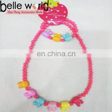 Cute Baby Party Costumes Gift Kid Jewelry Necklace Bracelet Set