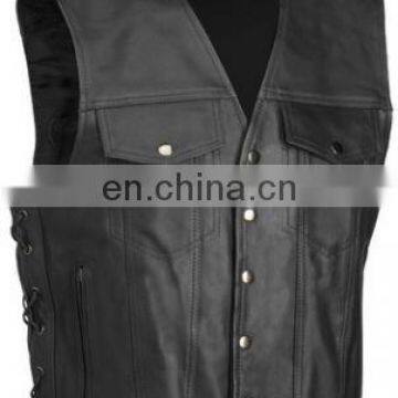 Leather Biker Vests