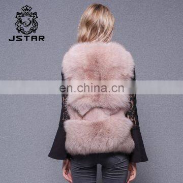 Women Stylish Winter Fur Coats Short Loose Fox Fur for Wholesale photo-3
