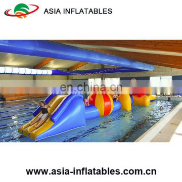 Commercial Aqua Run Inflatable Water Obstacle For Teens and Kid