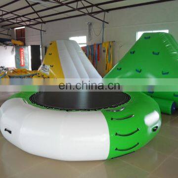 NEW!!HI CE approve popular game inflatable sea trampoline,large trampolines with high quantity