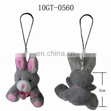 Cute Plush Rabbit mobile phone strap ! Best price !