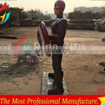 Outdoor Decoration Life Size Fiberlgass Superhero Spiderman Statue photo-3
