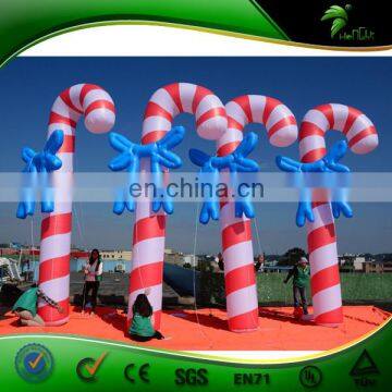 Cheap Outdoor and Indoor Inflatable Christmas , Balloon Type Inflatable Lollipop , Inflatable Stick