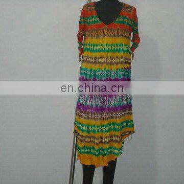 Rayon Tie Dye Dress