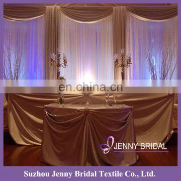 BCK095 backdrop design sample for wedding and party fabric stage backdrop fabric