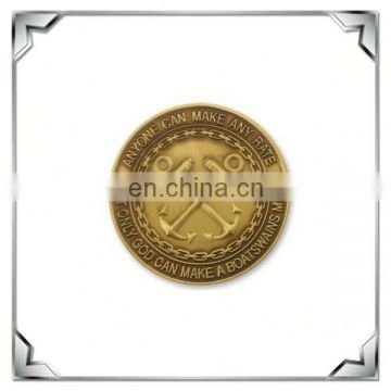 Custom gold plated coin replica