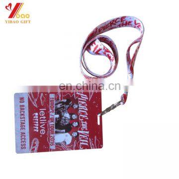 High quality custom printing lanyard with card from Chinese supplier