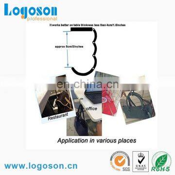 Mixed Designed Shoulder Handbag Folding Purse Holder Hangers Hooks Set photo-4