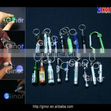 LED logo projector keychain