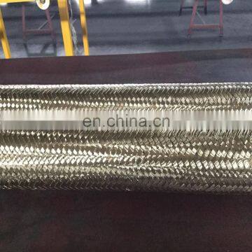 China factory high quality best price hydraulic rubber flexible 304 stainless steel hose pipe/hydraulic steel wire hose