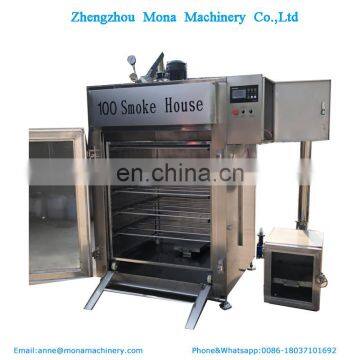 Electric Heating Fish Meat Smoke Oven/fish Smokehouse /Sausage Smoke Oven House Chamber Machine photo-5