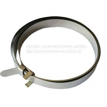 Stainless steel W4 throbbing hose clamp