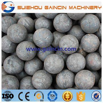 dia.100mm grinding media steel balls, steel forged mill balls, grinding media steel balls for metal ores