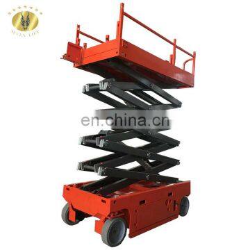 7LGTJZ Shandong SevenLift genie self propelled scissors diesel working platform manlift