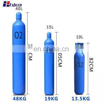 Высокое давление. Сварочный кислородный баллон на 48 л для заправки photo-2