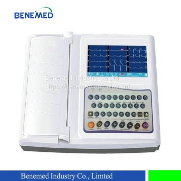 Hiight Quality Portable Digital 12 Channel 12 Lead ECG Machine B-ECG12A