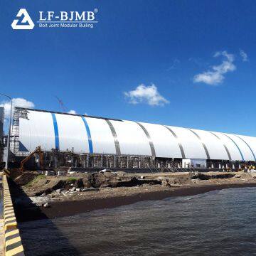 Large Span Steel Space Frame Structure Coal/Cement/Limestone/Clinker/Grain Storage Sheds Structure photo-4